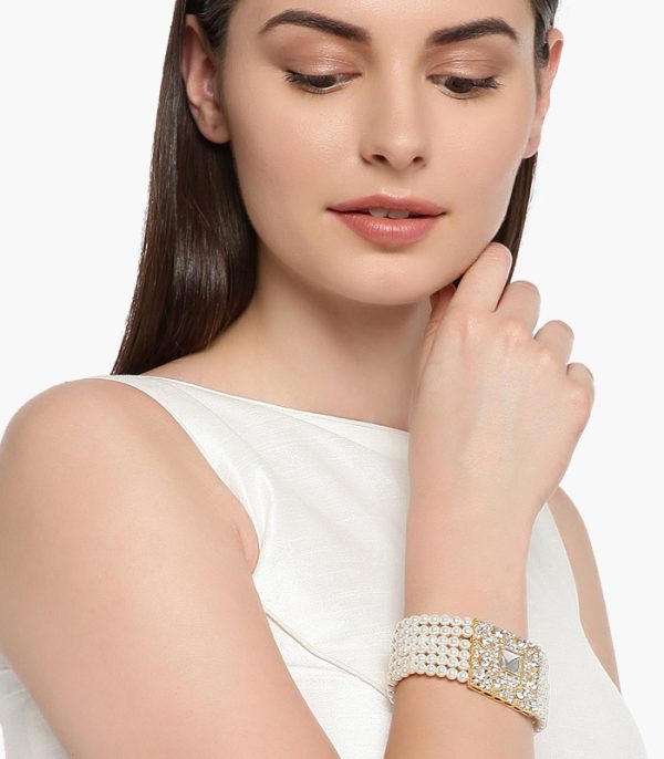 Gold-Toned-Alloy-Gold-Plated-Cuff-Bracelet-2