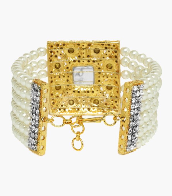 Gold-Toned-Alloy-Gold-Plated-Cuff-Bracelet-4
